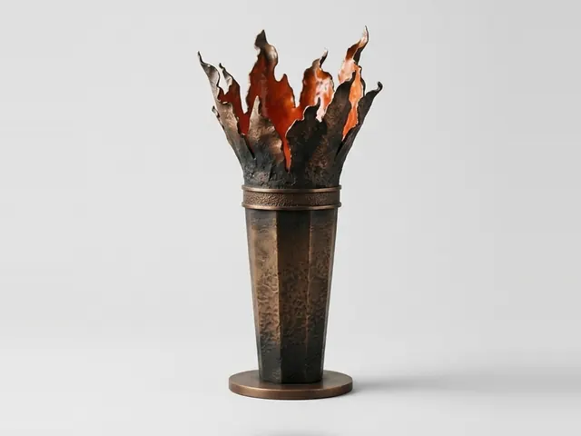 Torch Bloom Vase, 3D print design, studio view