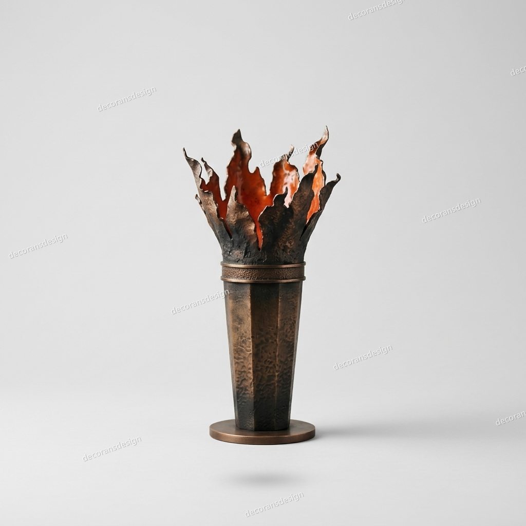 Torch Bloom Vase, design file, studio view